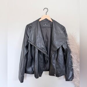 Bagatelle Charcoal Leather Jacket